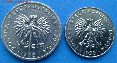 Польша - 20 злотых (2 монеты разных лет) до 26.06 - люкс польша 016