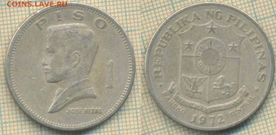 Филиппины 1 писо 1972 г., до 27.06.2019 г. 22.00 по Москве - Филиппины 1 писо 1972  6203