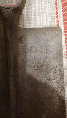 Сапёрная кирка-лопата английская пмв 1915 г  25.06.19 18 МСК - IMG_20190612_230440