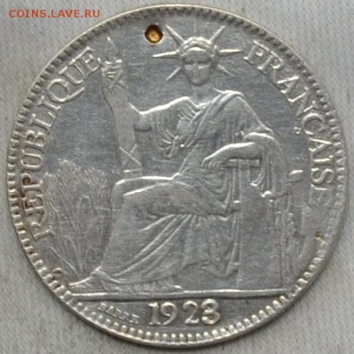 Индокитай Франция 10 центов 1923 . 24. 06. 2019. в 22 - 00. - DSC_0899