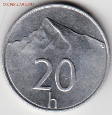 Словения 20 геллеров 2000 г. до 24.00 28.06.19 г. - 043