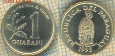 Парагвай 1 гуарани 1993 г., до 28.06.2019 г. 22.00 по Москв - Парагвай 1 гуарани 1993  6416