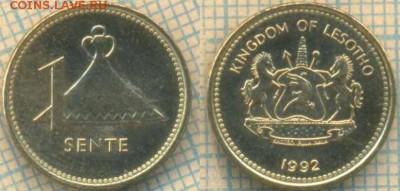 Лесото 1 сенте 1992 г., до 28.06.2019 г. 22.00 по Москве - Лесото 1 сенте 1992  6407