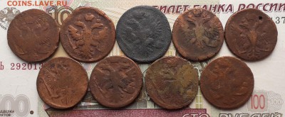 Лот меди РИ 73 монеты до 25-06-2019 до 22-00 по Москве - Д А