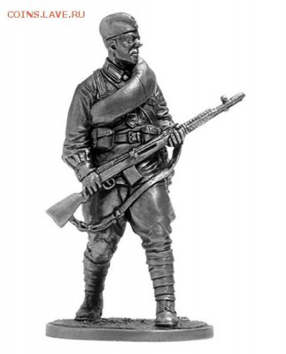 Рядовой Стрелковых частей Красной Армии, 1941-43 гг. СССР - WW2-27