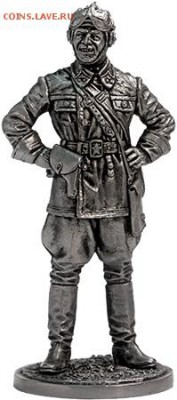 Лейтенант автобронетанковых войск РККА. 1939-42 гг. олово - WW2-30