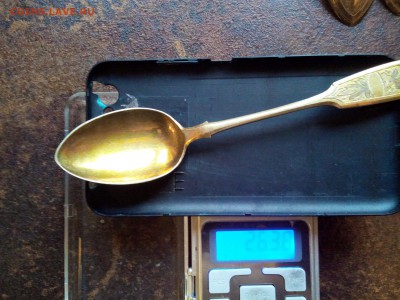 Ложки царизм серебро 84. Определение подлинности и оценка. - Большая ложка - 1
