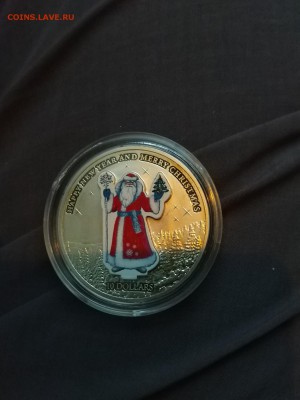 10 долларов 2008 год серебро новогодняя серия. - 15613021778628885260475300869043