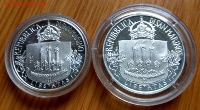 Сан-Марино 1000 и 500 лир 1985 год Музыки ПРУФ до22-00 26.06 - IMAG1408~2
