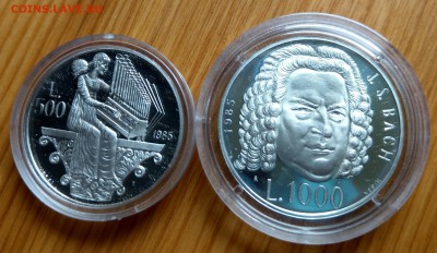 Сан-Марино 1000 и 500 лир 1985 год Музыки ПРУФ до22-00 26.06 - IMAG1407~2