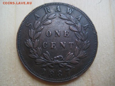 Саравак 1 цент 1887 год. - 004.JPG