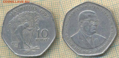 Маврикий 10 рупий 1997 г., до 01.07.2019 г. 22.00 по Москве - Маврикий 10 рупий 1997  6420