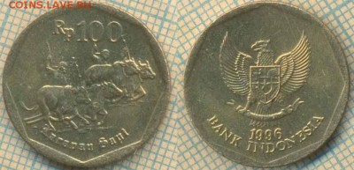Индонезия 100 рупий 1996 г., до 01.07.2019 г. 22.00 по Москв - Индонезия 100 рупий 1996  6438