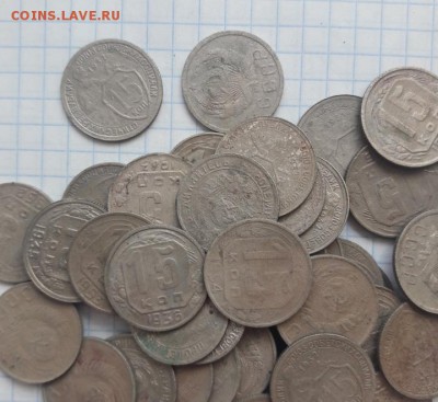 15 копеек никель с 1931 г. По 1957 г. 43 шт - Screenshot_20190331-160843