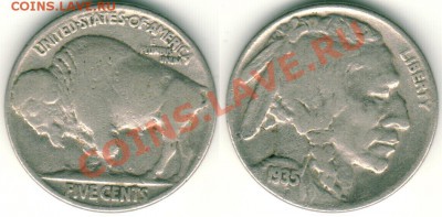 США, 5 центов 1935 - до 21-00мск 05.07 - usa-5c-1935