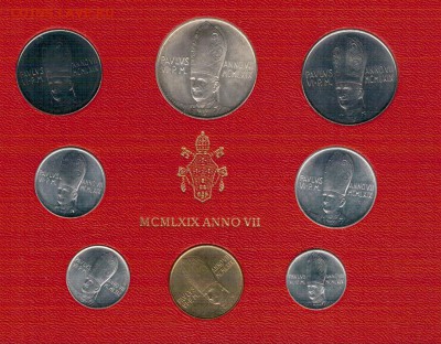Ватикан годовой набор 1969 до 30.06.2019 в 22.00мск (Е952) - Рисунок (59)