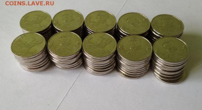 2 руб 2012 г М.Б.Барклай де Толли (100шт). До 30.06.19 22:00 - 100 штук