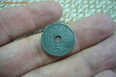 5 пфеннигов 1940 оккупация - 29-06-19 - 23-10 мск - P2080768.JPG