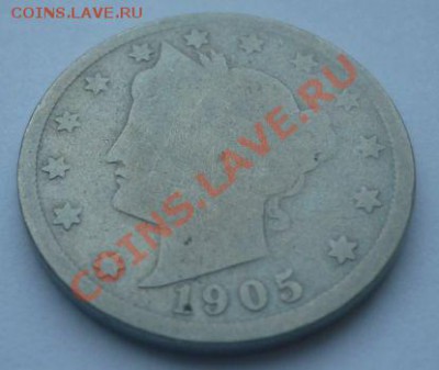 Лот №13. 5 центов США 1905г до 09.07.11, 22-00 - L1905_11