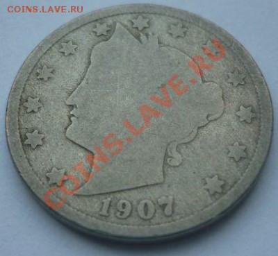 Лот №15. 5 центов США 1907г до 09.07.11, 22-00 - L1907_11