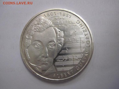 10 марок ФРГ 2001 Альберт Густав Лортцинг до 29.06.19 - IMG_4707.JPG