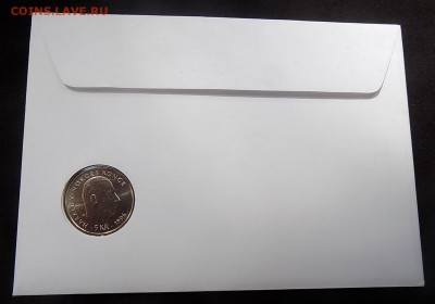 Норвегия 5 крон 1996 Нансен Фрам КПД Парусник - DSCN1929.JPG