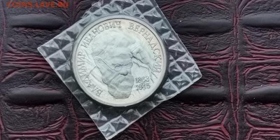 Вернадский пруф в запайке. 1 рубль 1993 год. До 03.07 - IMG_20190212_110850