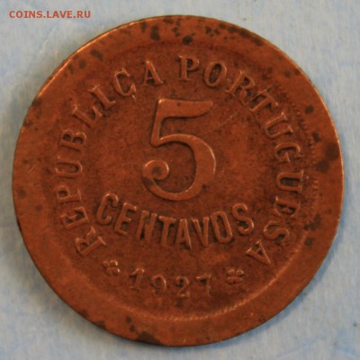 С РУБ. СТАРАЯ ПОРТУГАЛИЯ 5с 1927г. до 3.07 в 22-00 - IMG_7953.JPG