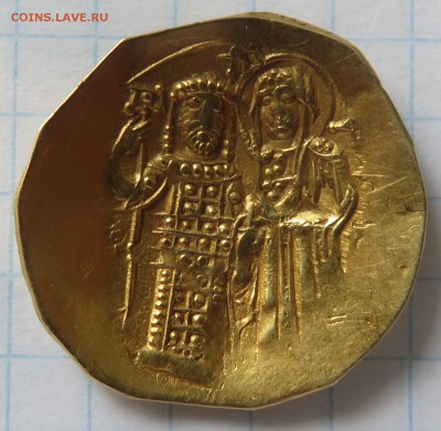 Солид.  (Византия, Иоанн II или III, иперпирон)? - img_3729.1c47b8e3f81071335d600c40412c7a88