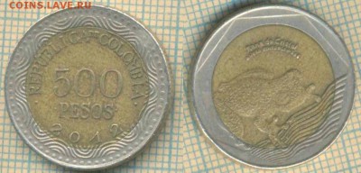 Колумбия 500 песо 2012 г., до 03.07.2019 г. 22.00 по Москве - Колумбия 500 песо  2012  6255