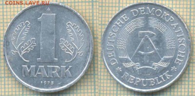 ГДР 1 марка 1975 г., до 03.07.2019 г. 22.00 по Москве - ГДР 1 марка 1975  6262