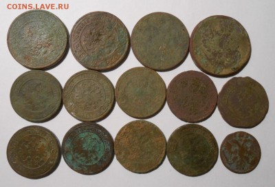 Медные монеты РИ.14-шт.До 03.07.2019 г.в 22-00 мск. - 51