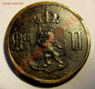 Норвегия 1 эре 1885 год. Редкая? - 1ore2