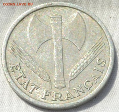 Франция 1 франк 1943. 30. 06. 2019. в 22 - 00. - DSC_0321