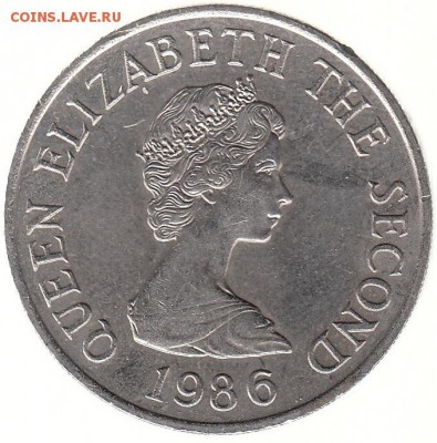 Джерси 10 пенсов 1986 до 3.07 в 22.00 - 63-2