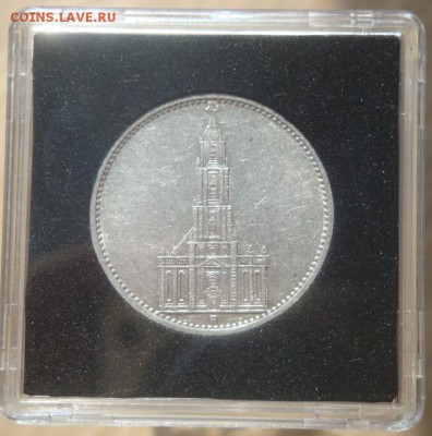 3 РЕЙХ, 5 RM 1935 "А", Кирха. Короткий аукцион - 5.JPG