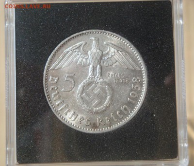 3 РЕЙХ, 5 RM 1938 "А", Гинденбург. Короткий аукцион - 1.JPG