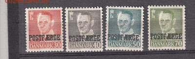 Дания 1955 Король 4м * надпечатка до 02 07 - 21