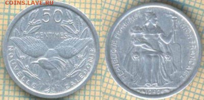 Новая Каледония 50 сантимов 1949 г., до 04.07.2019 г. 22.00 - Новая Каледония 50 сантимов 1949  6476
