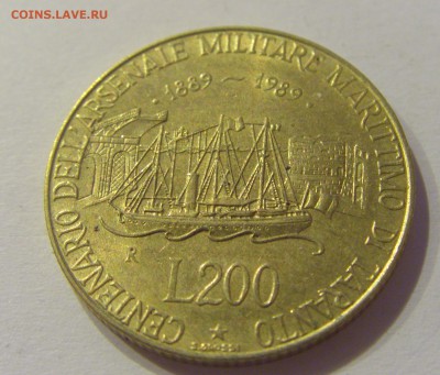 200 лир 1989 Таранто Италия №1 05.07.2019 22:00 МСК - CIMG4695.JPG