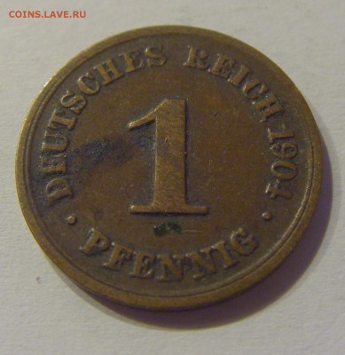 1 пфенниг 1904 F Германия №1 05.07.2019 22:00 МСК - CIMG4711.JPG