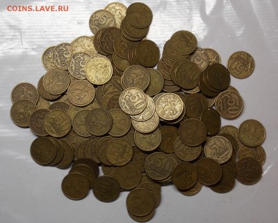 Латунные полтинники  1997-2005 СП и М  по  Фиксу - 1.5