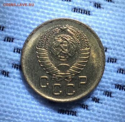 1 копейка 1957 года UNC штемпельная до 4.07 - image