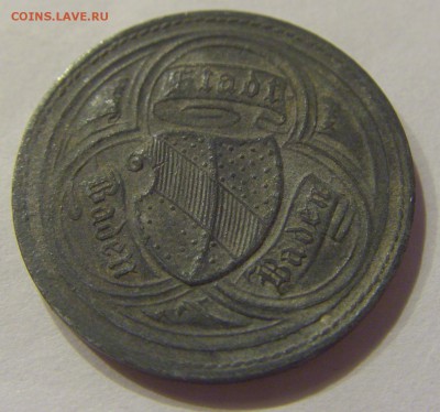 Нотгельд 10 пфеннигов 1919 Баден-Баден 05.17.2019 22:00 МСК - CIMG5018.JPG