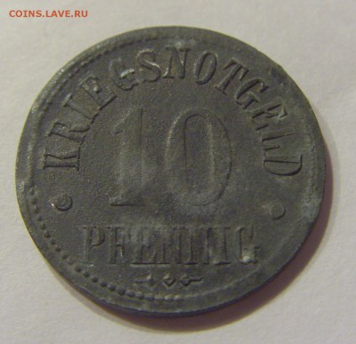 Нотгельд 10 пфеннигов 1920 Ганновер №1 05.07.19 22:00 М - CIMG5024.JPG