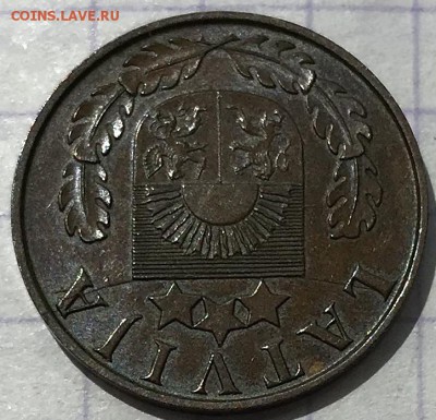 2 сантима, 1937 год. Латвия - 964A1049-4E60-4E59-9B6D-01600151332A
