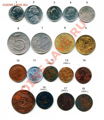 Иностранщина. Распродажа. Недорого. - 18 Coins 110507_1