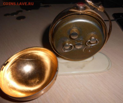 Часы Слава с Ракетой Будильник СССР Космос 1961 Гагарин - 119.JPG