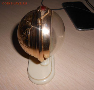 Часы Слава с Ракетой Будильник СССР Космос 1961 Гагарин - 117.JPG