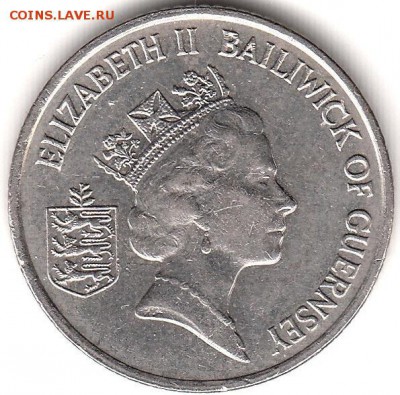 Гернси 10 пенсов 1982 до 3.07 в 22.00 - 148-2